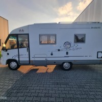Dethleffs Globetrotter Dakairco l fietsenrek l hefbed Foto #5