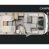 Carado T328 140pk Automaat | Lengtebedden | 5 Zitplaatsen | Pro + Pakket | Hefbed | Fiat 10'' Multimediasysteem | Nieuw model | Achteruitrijcamera | Luifel | Nieuw uit voorraad leverbaar | Foto #24