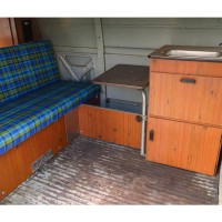 Volkswagen T2b Panelvan Westfalia met camperinterieur Foto #16