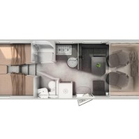 Hymer BMC-I 680 170pk Automaat | Facelift! | Hefbed | Alde | Lithium | Lengtebedden | Stoelverwarming | Gescheiden douche | SLC Chassis | Buitendouche | LED Koplampen | Omvormer | Luifel | Crystal silver metallic | LED Smart TV | Foto #37