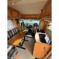 Hymer T Tramp 575 l Frans bed l 110PK l L-zit Foto #4