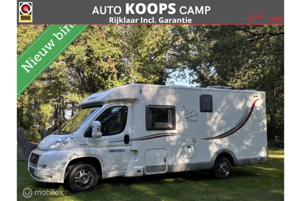 Tweedehands Rapido campers camper kopen