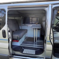 Buscamper Renault Trafic model Adria 3-way Foto #13