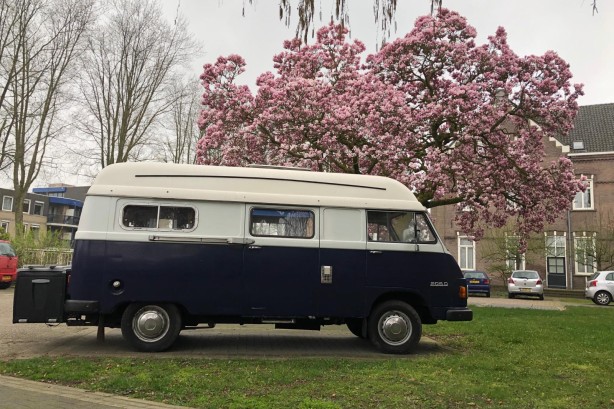 Camper Mercedes Hanomag 206D oldtimer