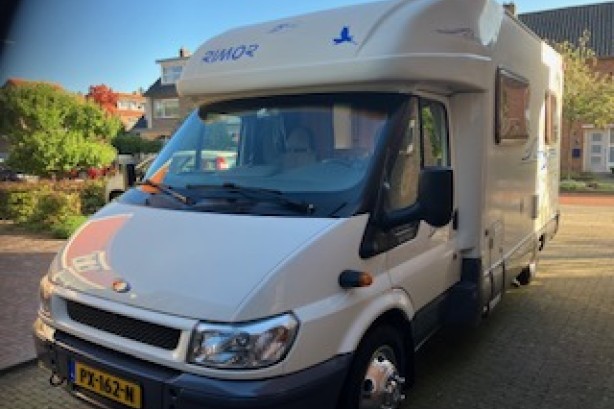 Ford Transit met Rimor camper opbouw