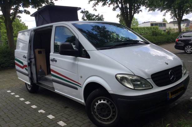 Mercedes Vito 109 cdi eigenbouw camper