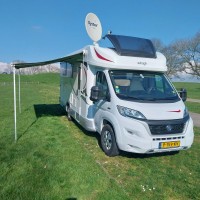 Elnagh Baron, bl. 2022, 52.500 km, 5 slaapplaatsen, lengtebedden Foto #1