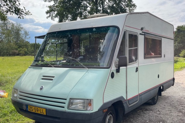 Fiat Ducato campers 280 MAX KAMPEERAUTO uit 1991