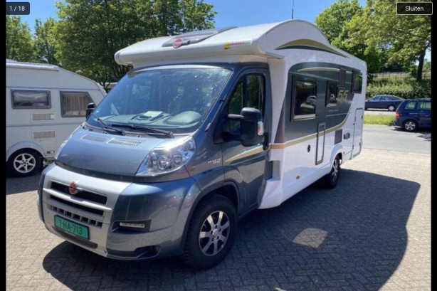 Burstner campers BT7262 uit 2014