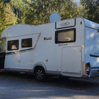 LMC campers BREEZER H 737 G Bkack Selection uit 2014 Foto #2