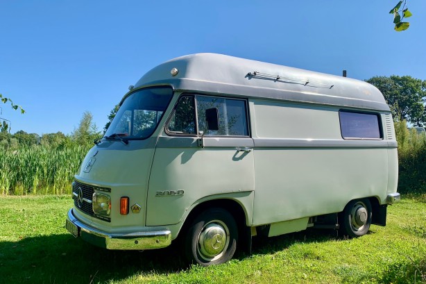 Mercedes campers L206D uit 1975