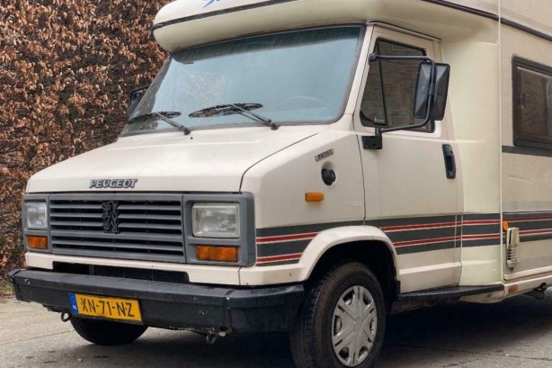 Burstner campers MC 31D KAMPEERAUTO uit 1989