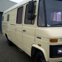 Mercedes campers L 613 Breitmaul uit 1979 Foto #2